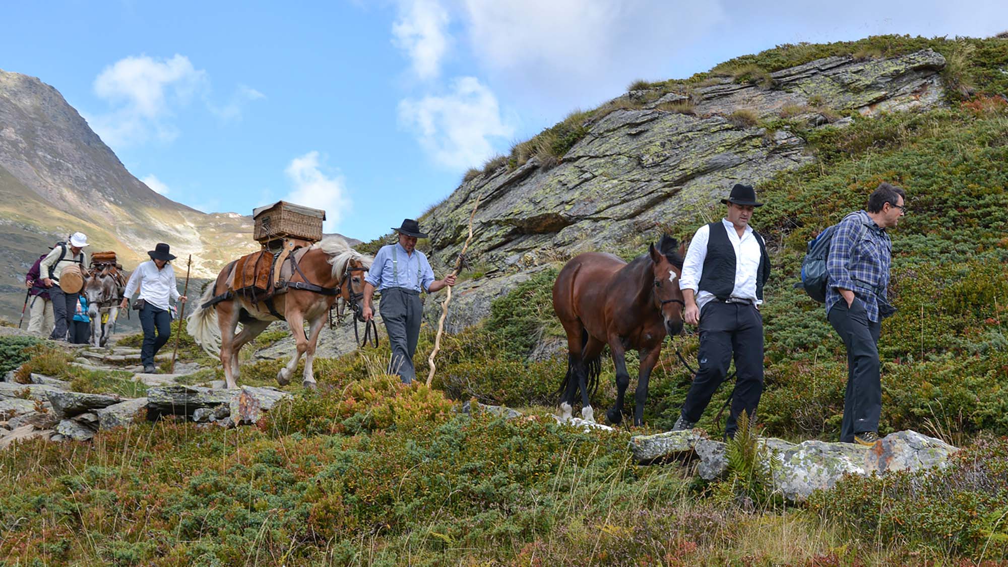Historischer Säumerpfad am Simplon